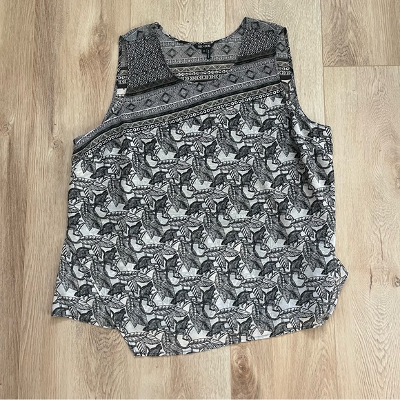 Nic + Zoe Mirrored Monkeys Blouse - Picture 2 of 6